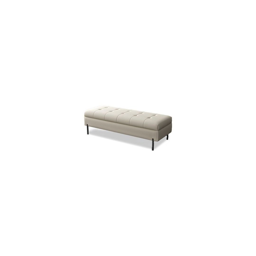 Modern Tufted Upholstered Storage Bench