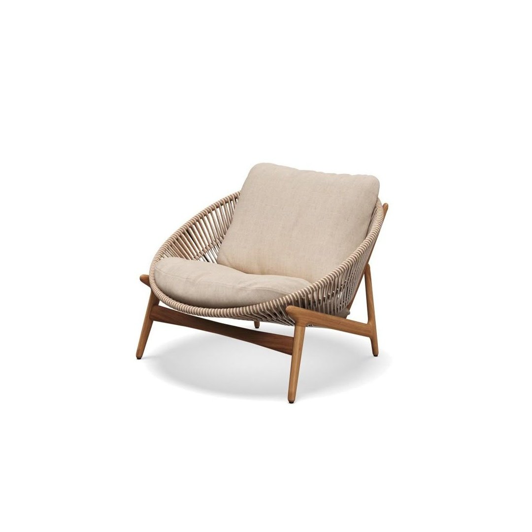 Modern Rope Woven Lounge Chair