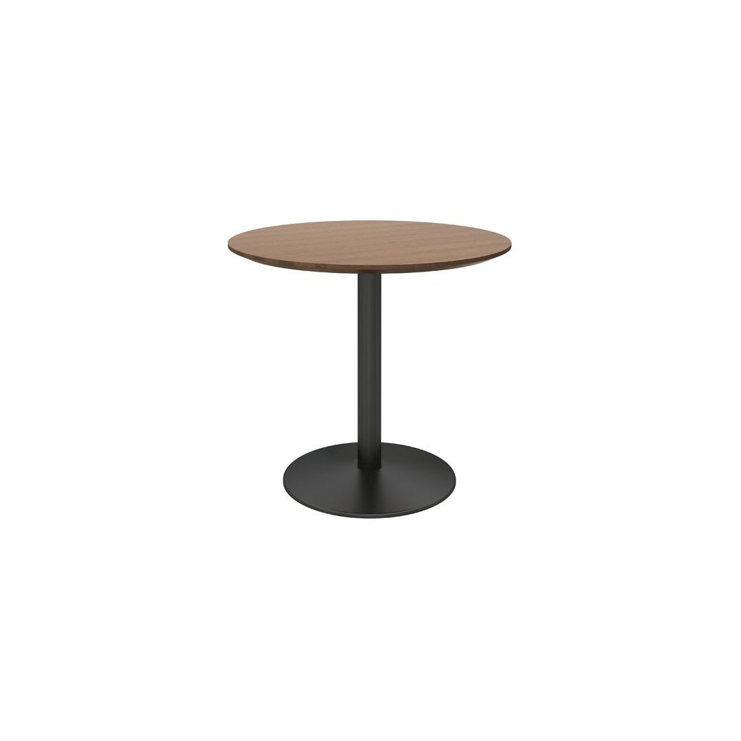 Modern Wooden Round Pedestal Table