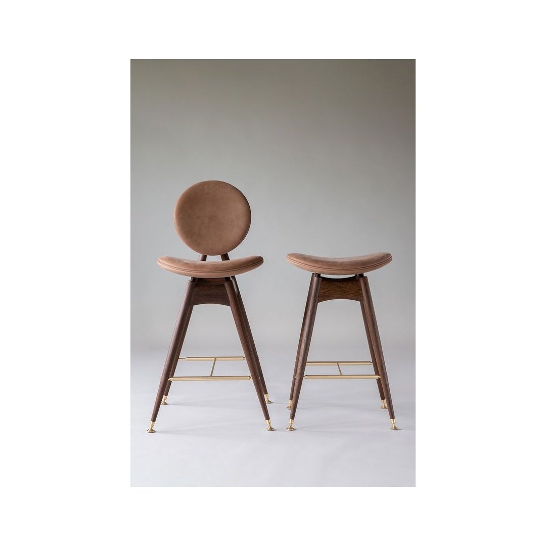 Modern Designer Upholstered Bar Stool