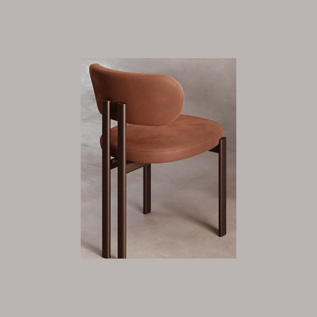 Modern Minimalist Upholstered Dining Chair