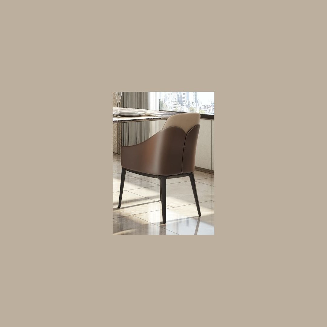 Modern Luxury Wraparound Dining Chair