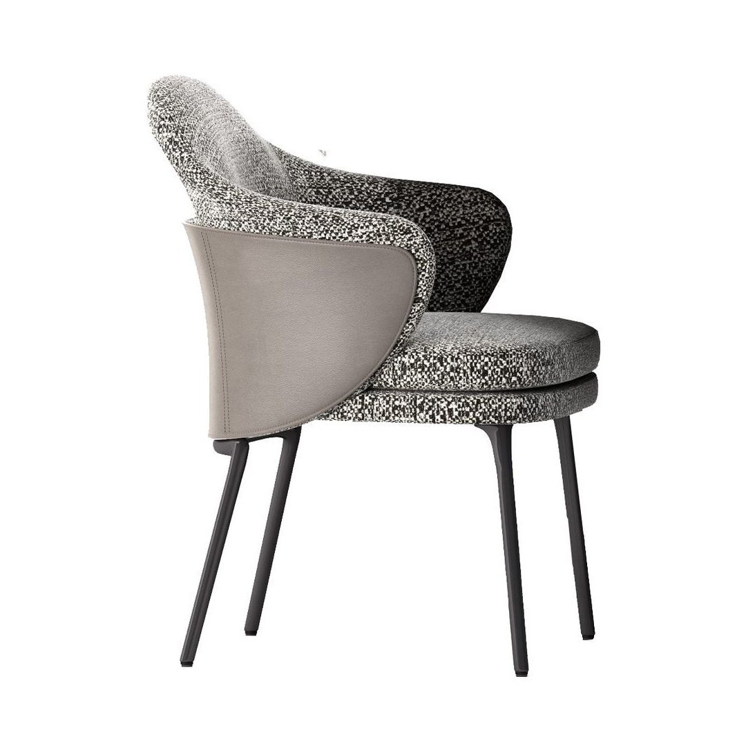 Modern Premium Two-Tone Accent Chair