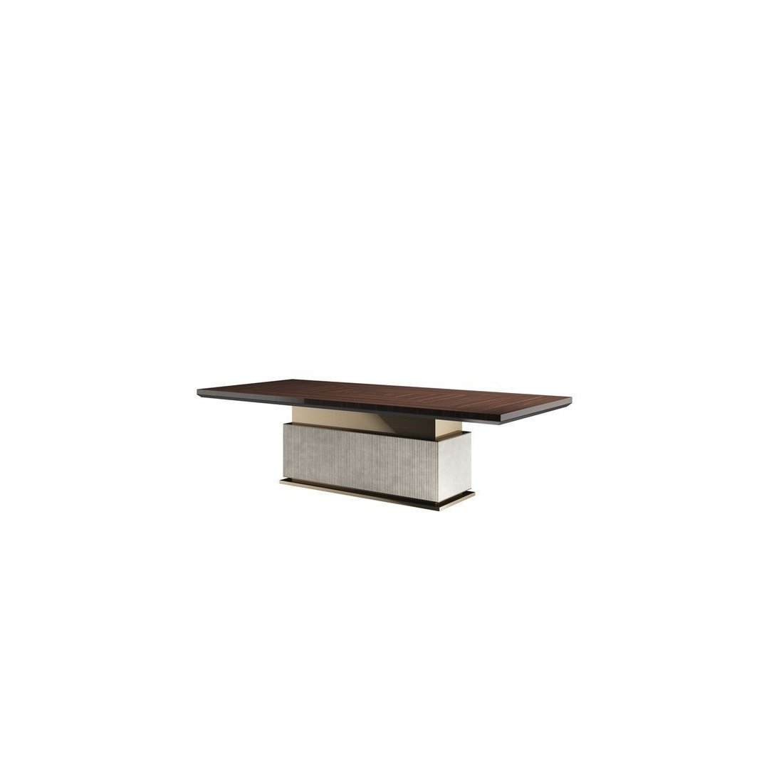 Executive Wooden Pedestal Conference Table