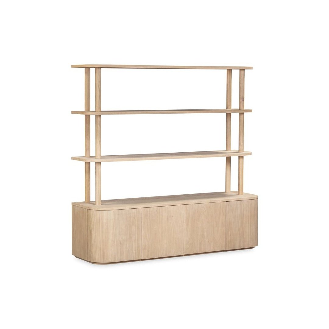 Modern Open Display & Storage Shelf Cabinet
