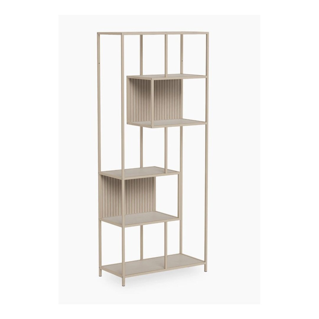Modern Geometric Open Display Shelf