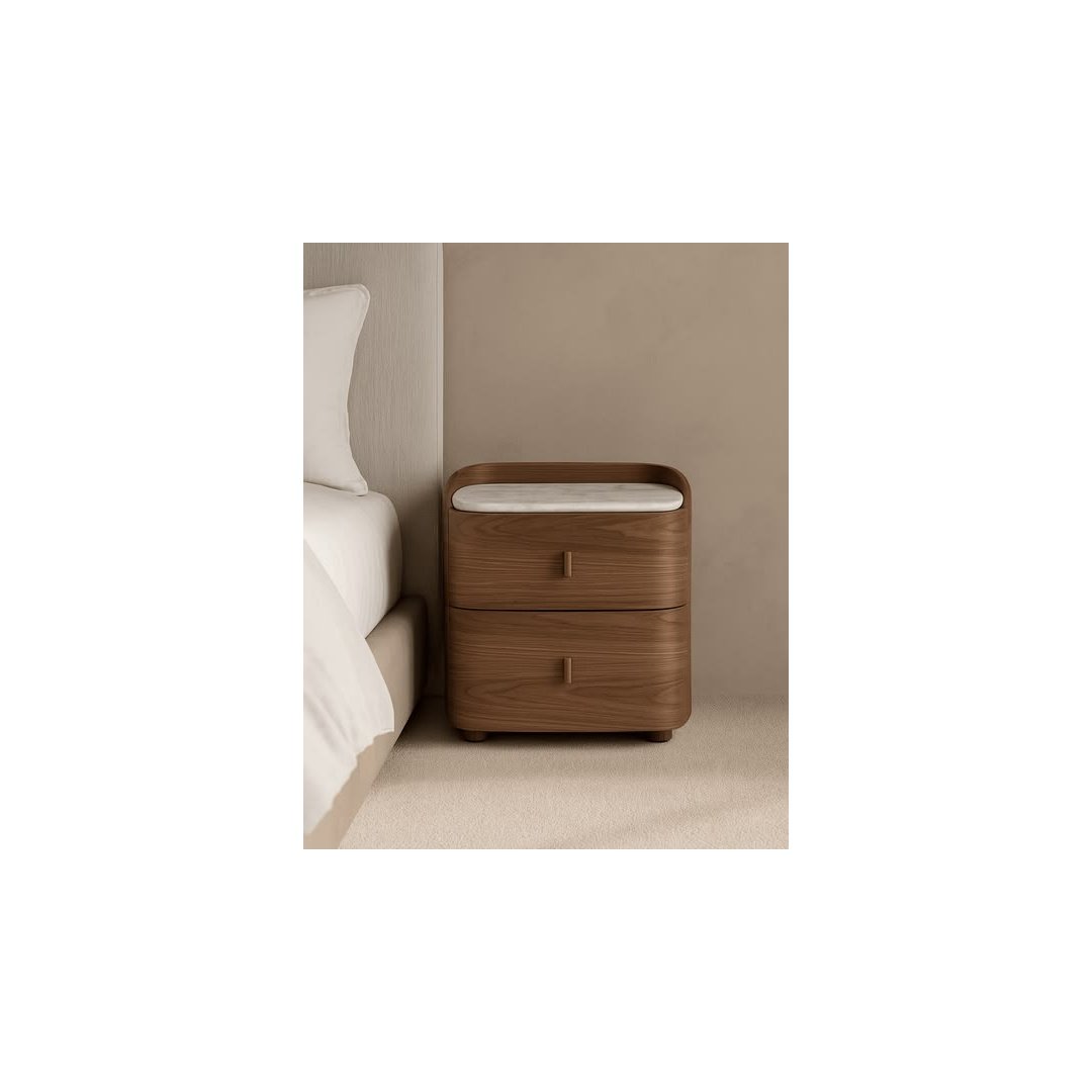 Modern Wooden Bedside Table