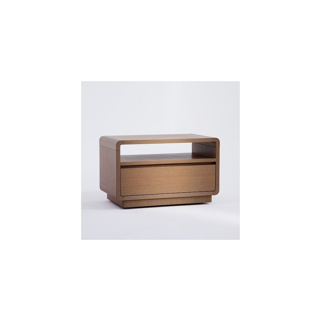 Modern Open Shelf Bedside Table