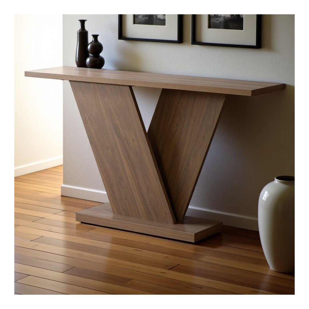 Modern Wooden Console Table