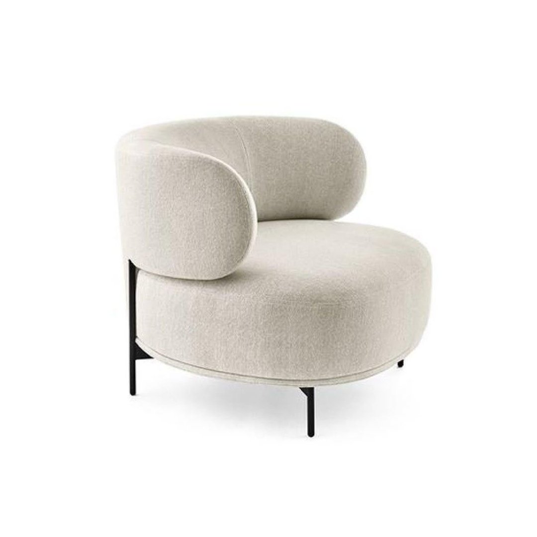 Modern Bouclé Accent Lounge Chair