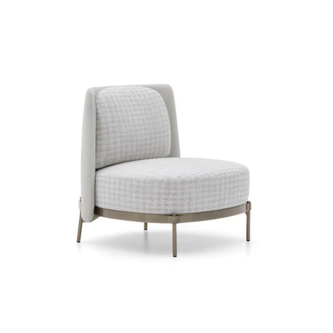 Modern Upholstered Lounge Accent Chair
