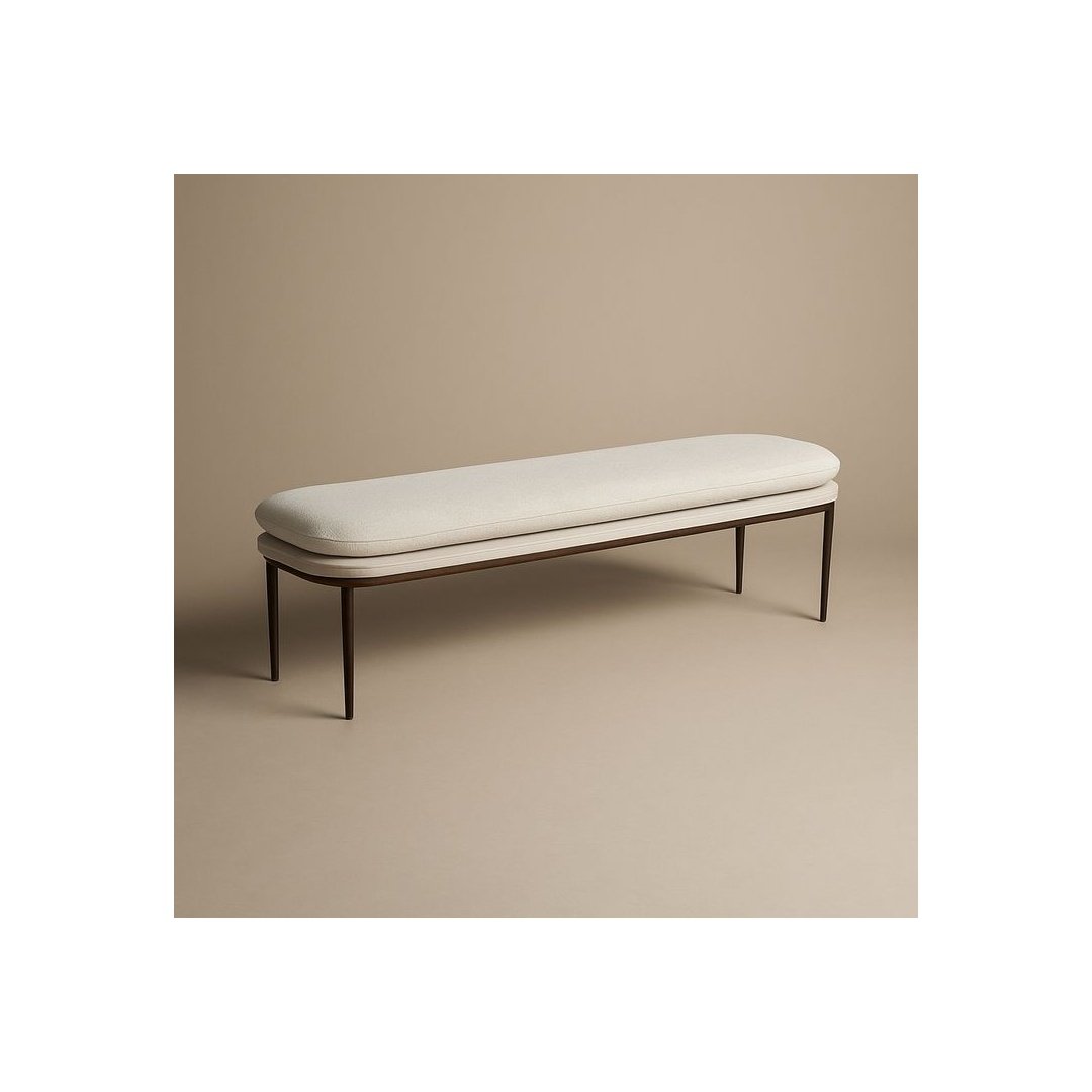 Modern Minimalist Upholstered Bench