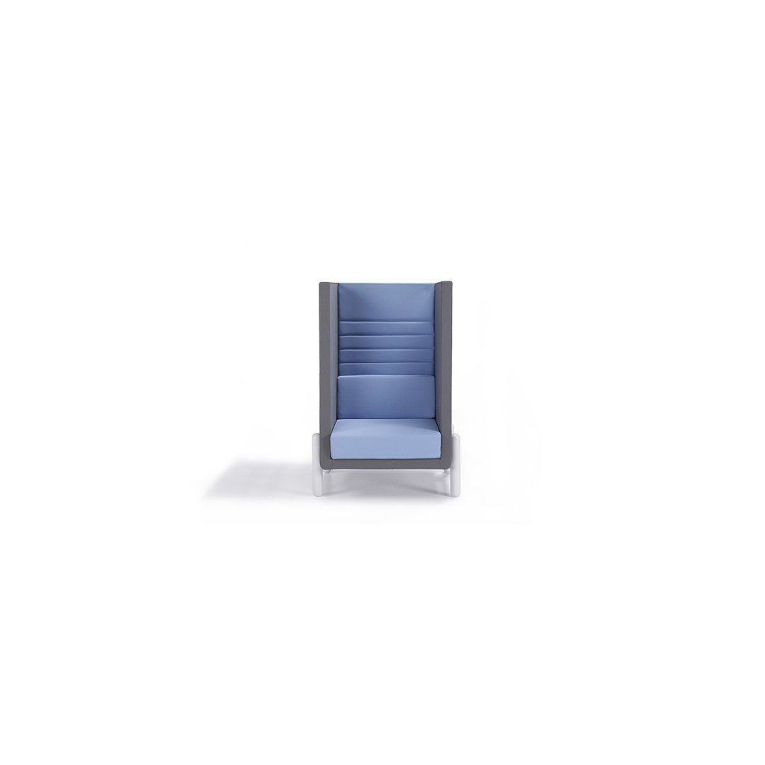 Modern High-Back Privacy Lounge Chair