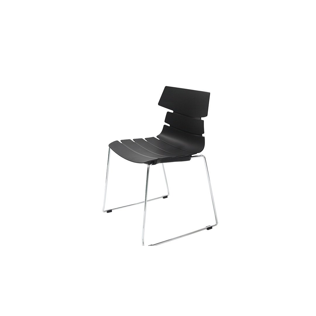 Modern Sled Base Designer Chair