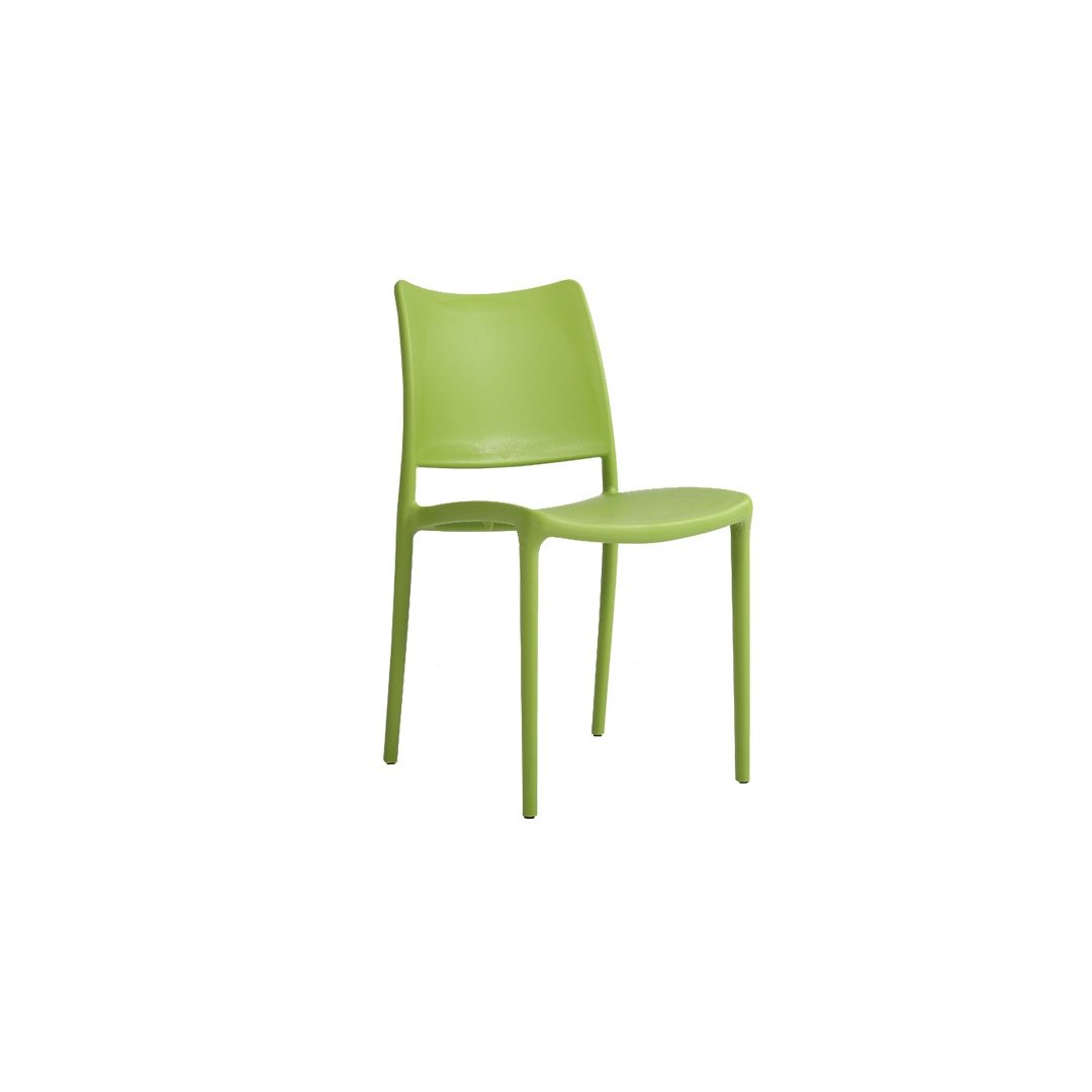 Modern Molded Plastic Dining Chair