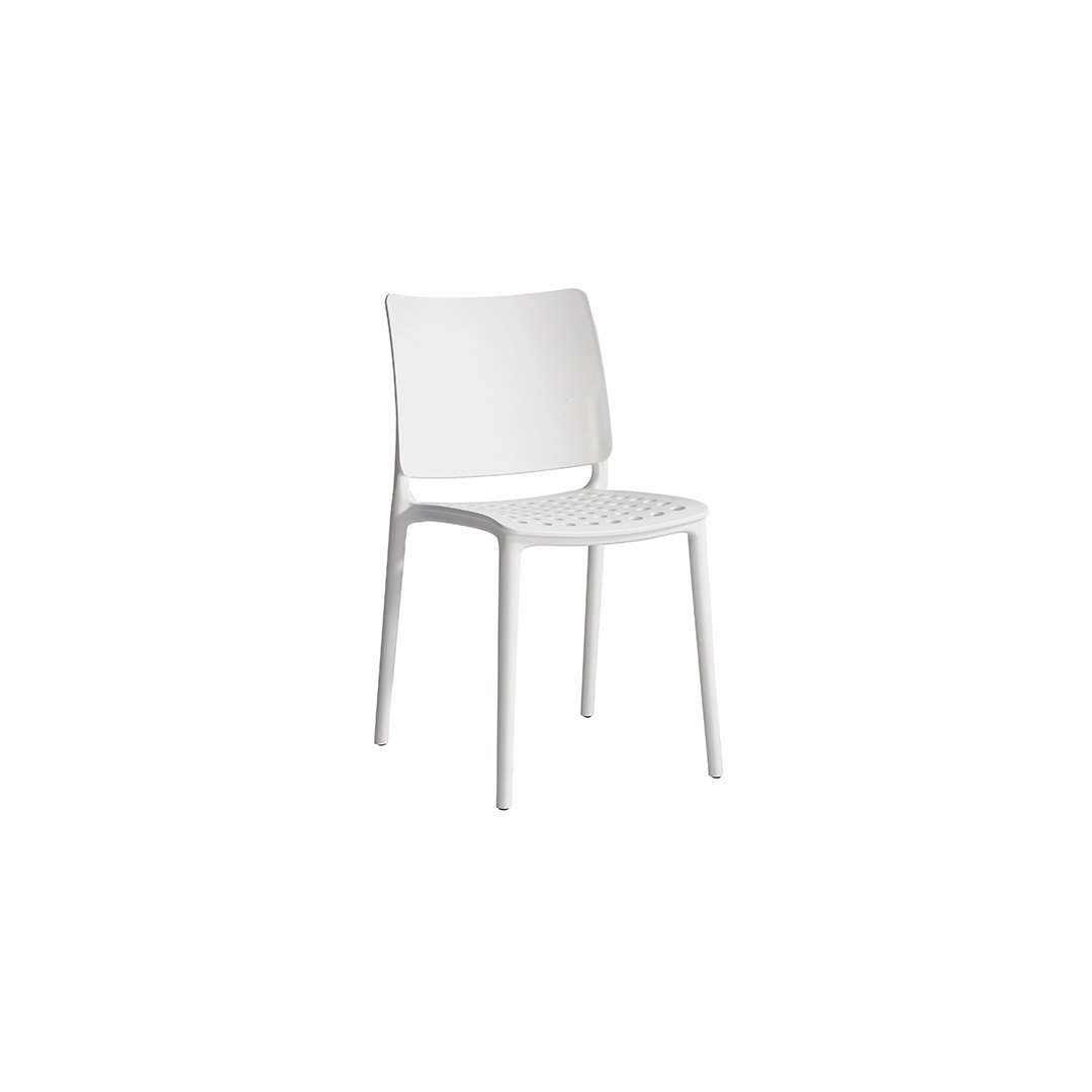 Modern Perforated Plastic Chair