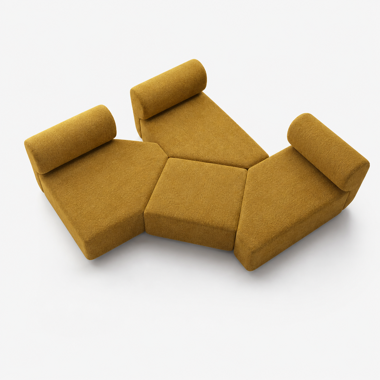 Modular Convertible Lounge Sofa