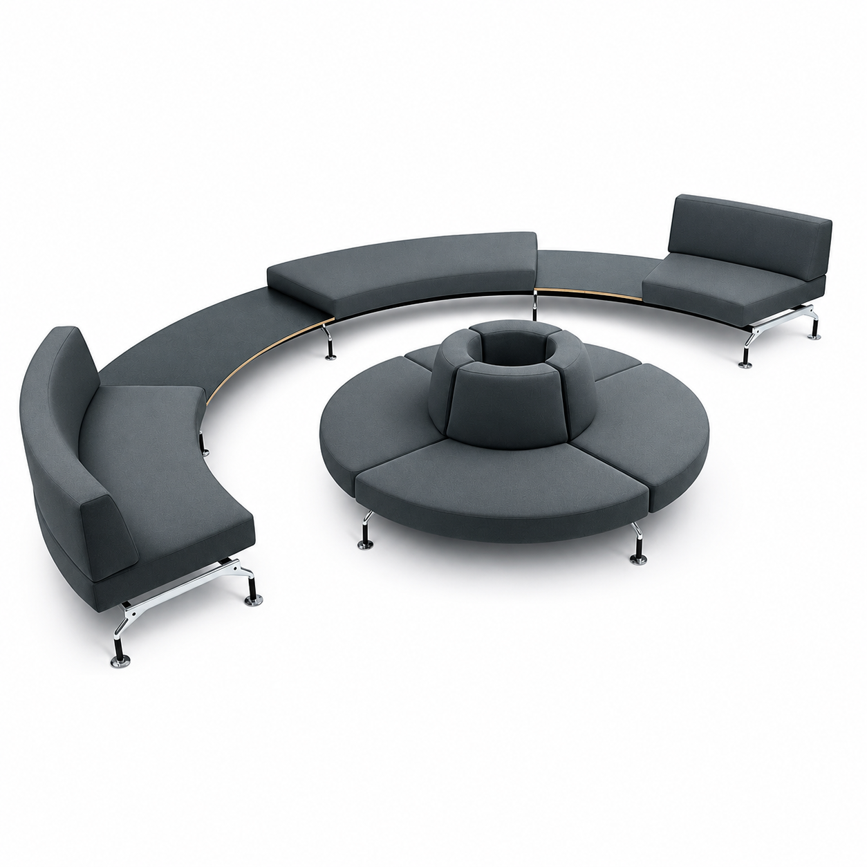 Circular Modular Lounge Sofa