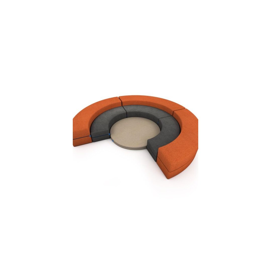 Curved Modular Circular Sofa