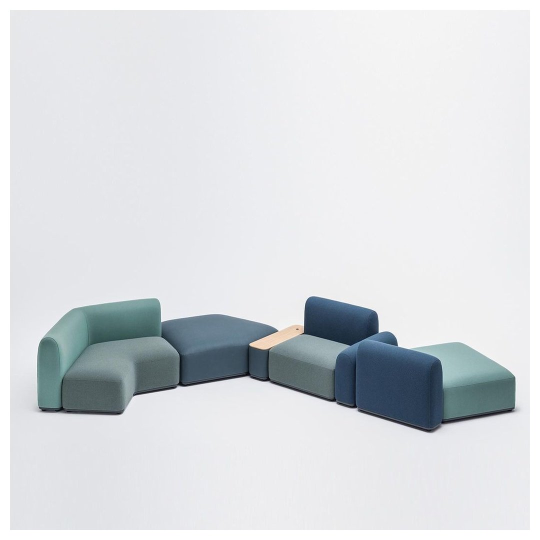 Modular Curved Lounge Sofa Set