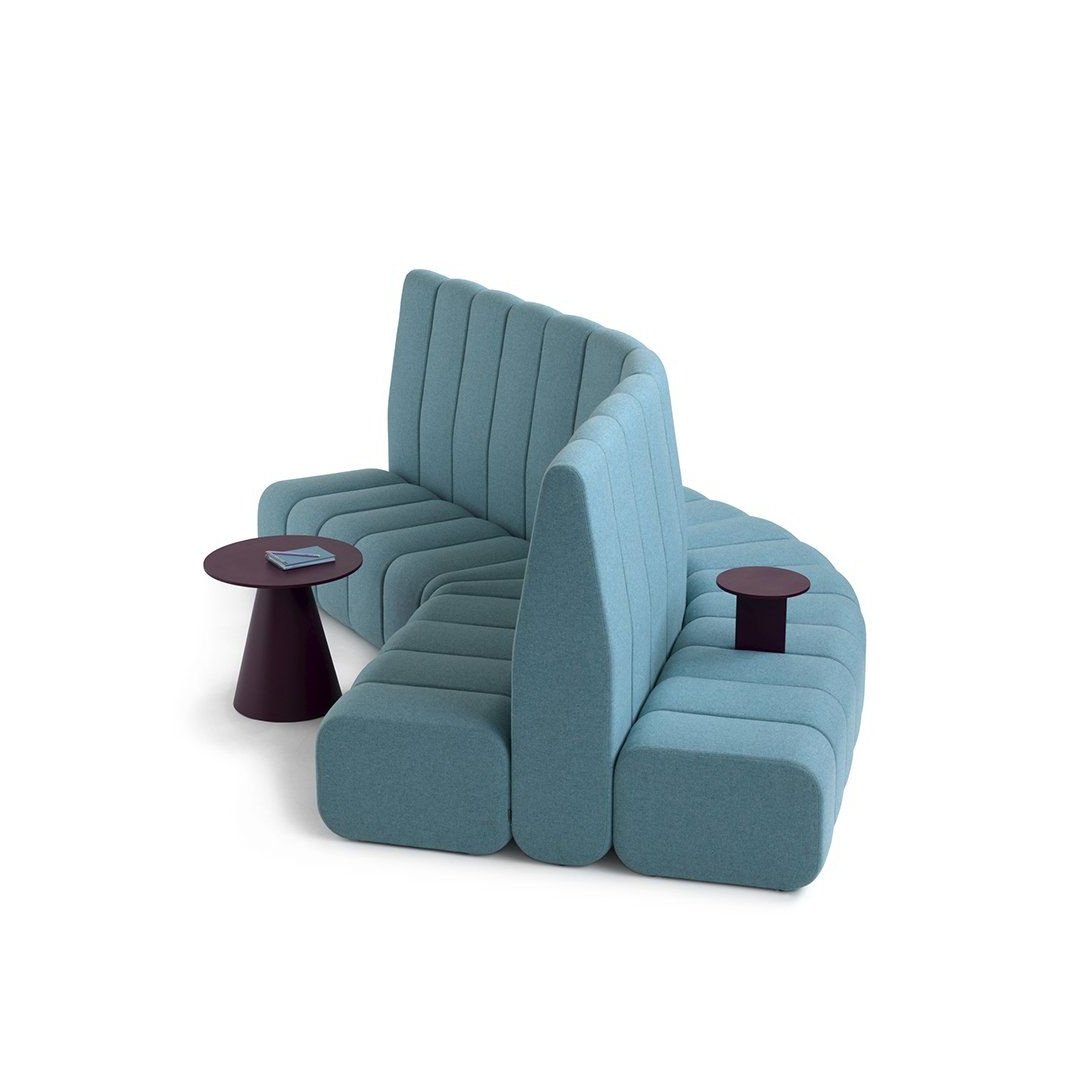 Modular High-Back Lounge Sofa