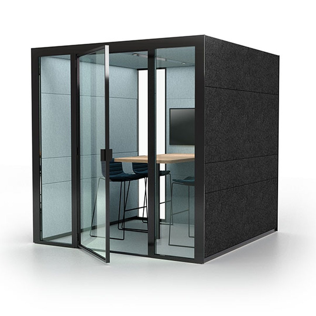 Enclosed Acoustic Meeting Office Pod