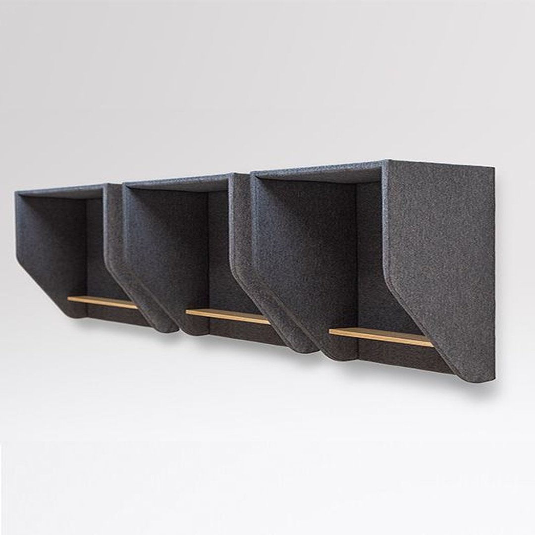 Wall-Mounted Acoustic Work Pods