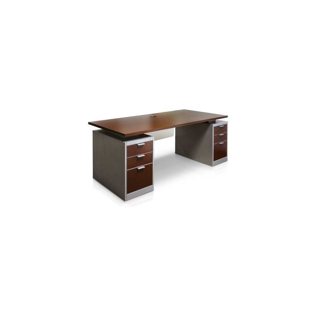 Premium Executive Office Desk with Dual Pedestals