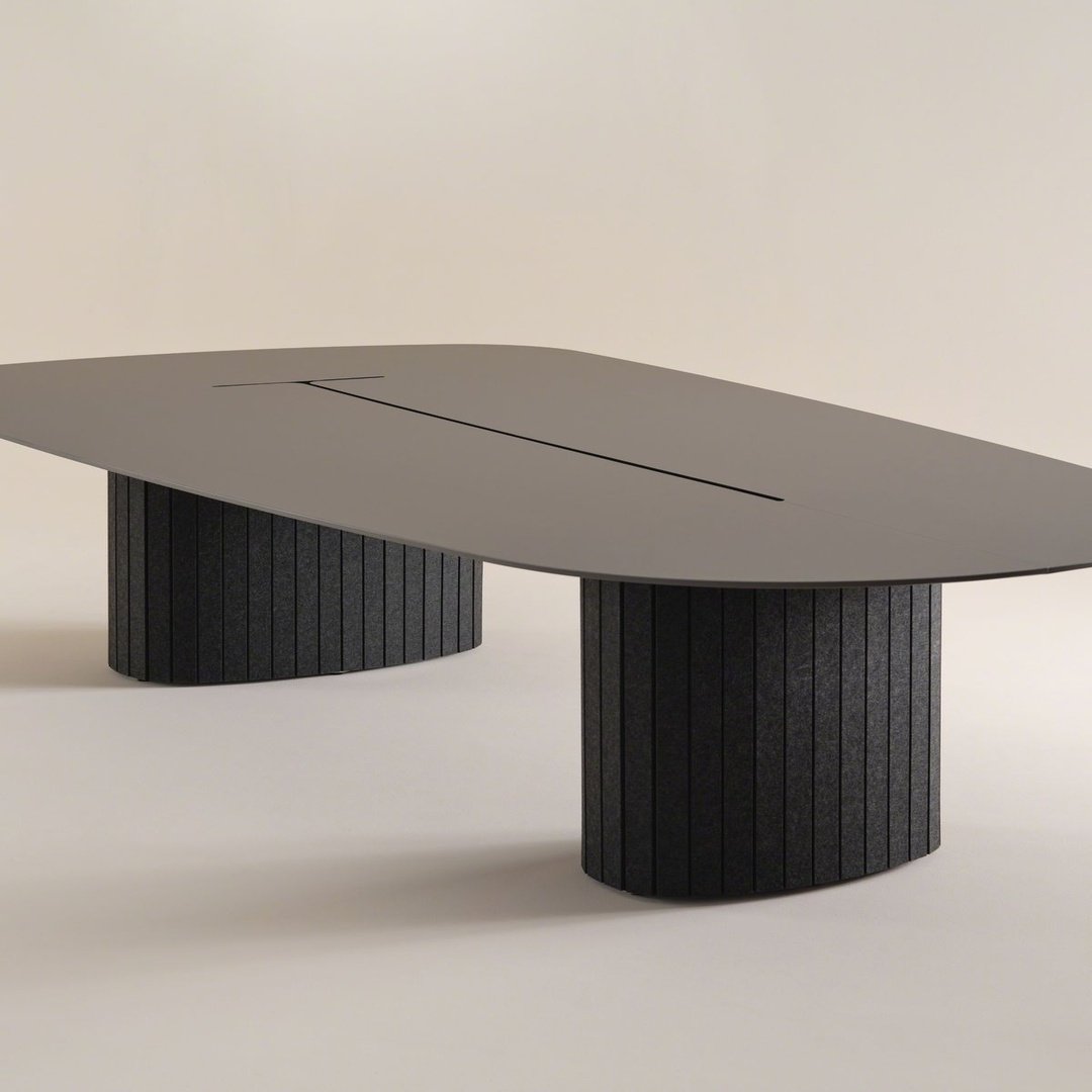 Modern Oval Conference Table