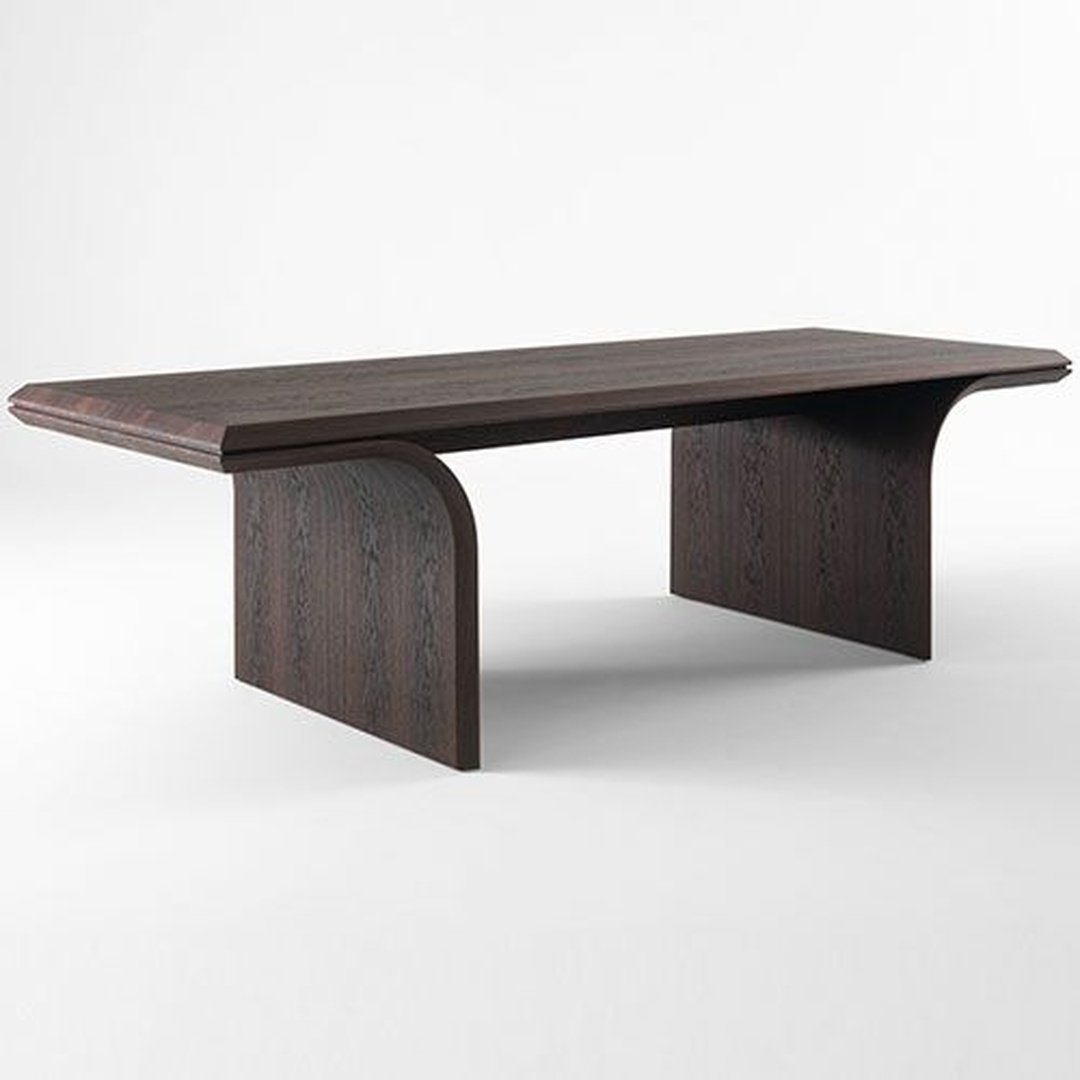 Modern Wooden Panel Conference Table