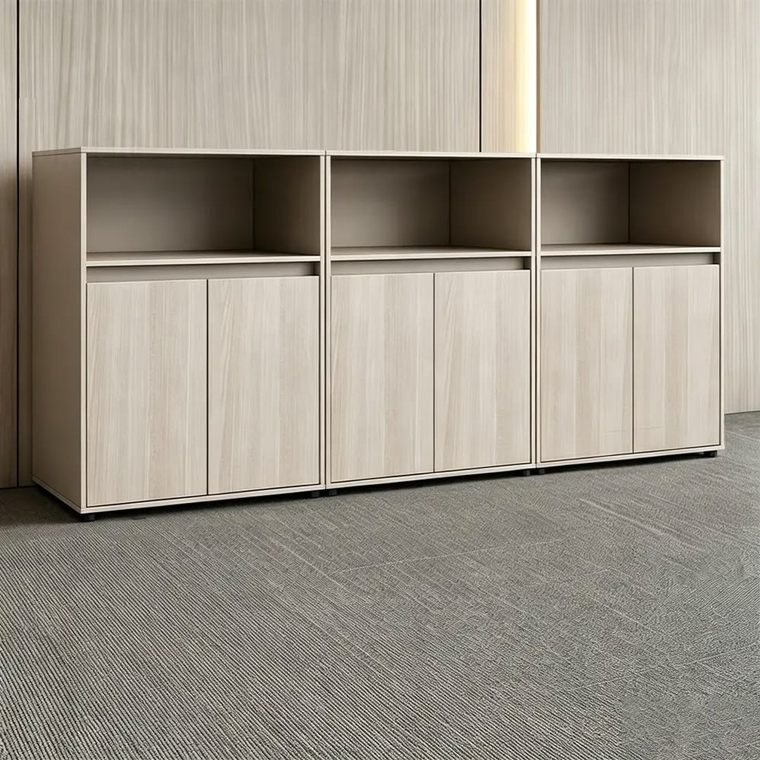 Modular Low-Height Office Storage Cabinet