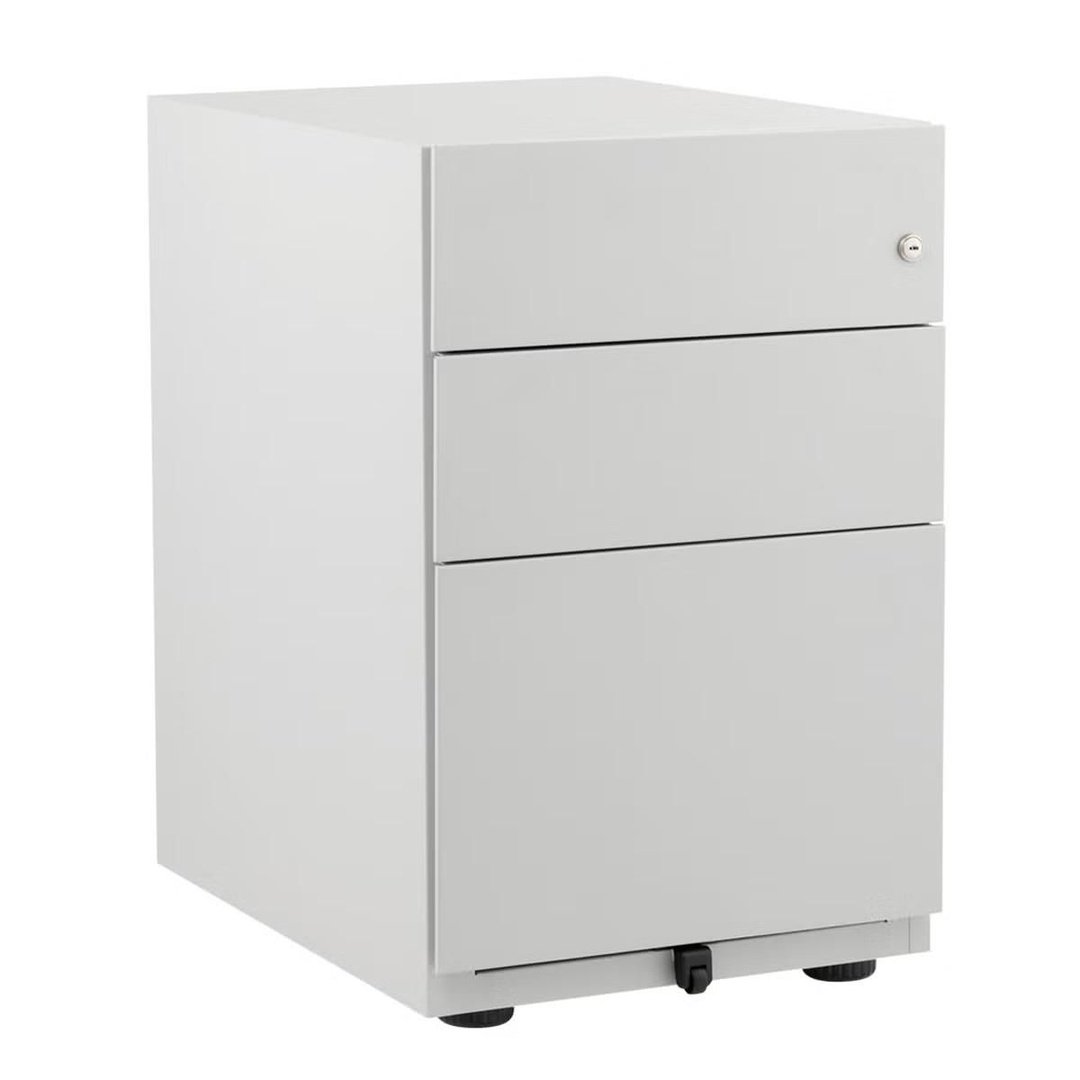 Mobile 3-Drawer Office Storage Pedestal