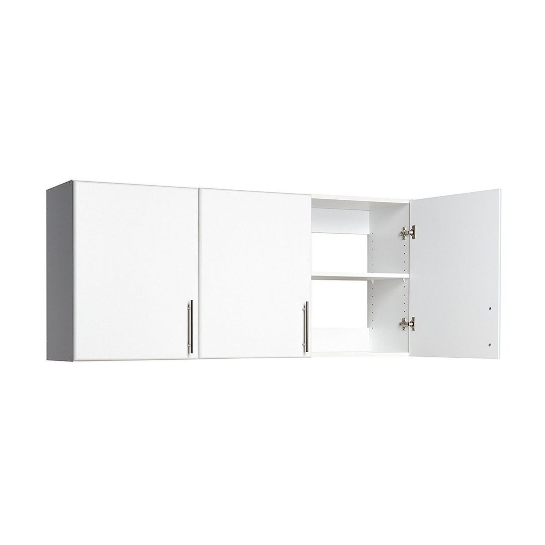 Wall-Mounted Office Storage Cabinet with Adjustable Shelves